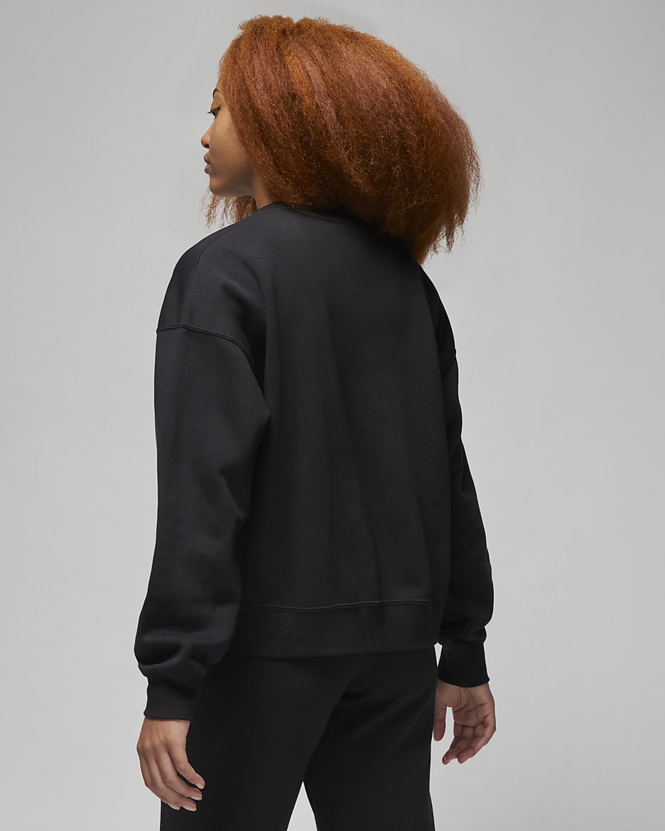 Sweat a col ras du cou Jordan Brooklyn Fleece pour femme. Nike FR